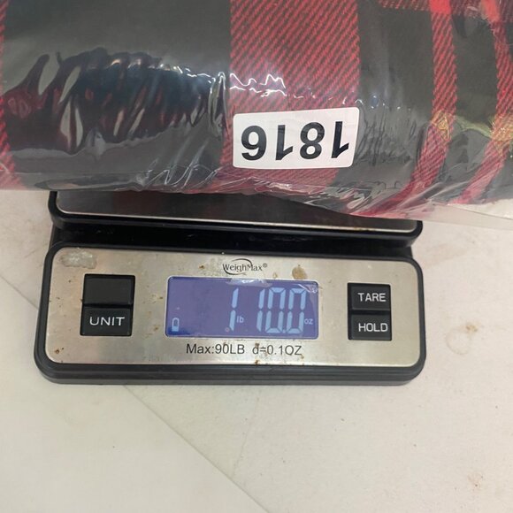 BB Dakota Coat Womens XL Plaid Cotton Blend Skull Button Grunge Tweed Pea Coat - Picture 12 of 12